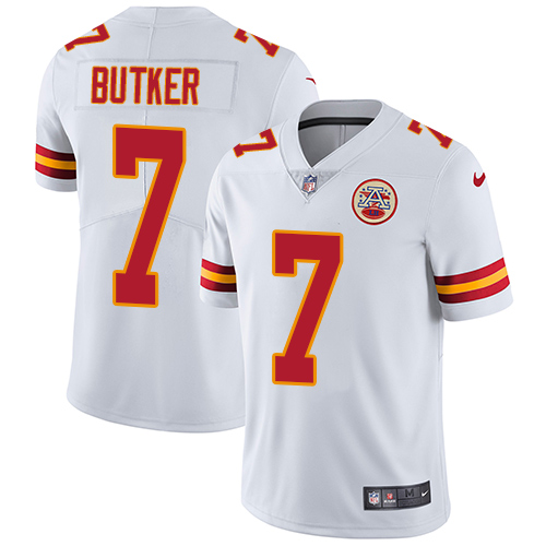 HARRISON BUTKER #7 KC Chiefs Kicker/SB 57 Champs SIGNED KC CHIEFS JERSEY(JSA)